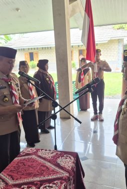 Perkuat Gerakan Pramuka, Kwarcab Tubaba Lantik Pengurus Baru dan Susun Program Strategis