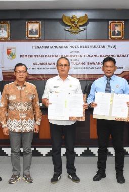 Bangun Pemerintahan Bersih dan Akuntabel, Tubaba Perkuat Kerja Sama dengan Kejari