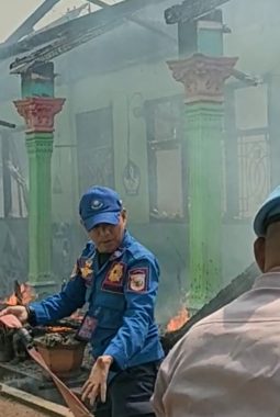 Bangunan SDN 14 Tubaba Hangus Terbakar. Tak Ada Korban Jiwa dalam Peristiwa itu