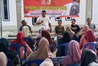 Wakil Ketua II DPRD Tubaba, S Joko Kuncoro saat melaksanakan Reses di Tiyuh Mekar Jaya